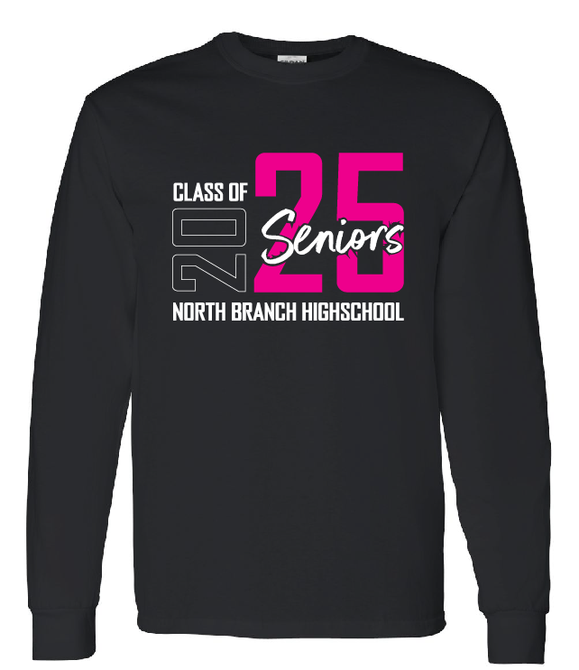 NB 2025 Senior Black Long Sleeve