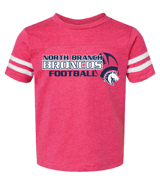 NB Youth Football Toddler Pink Jersey Tee