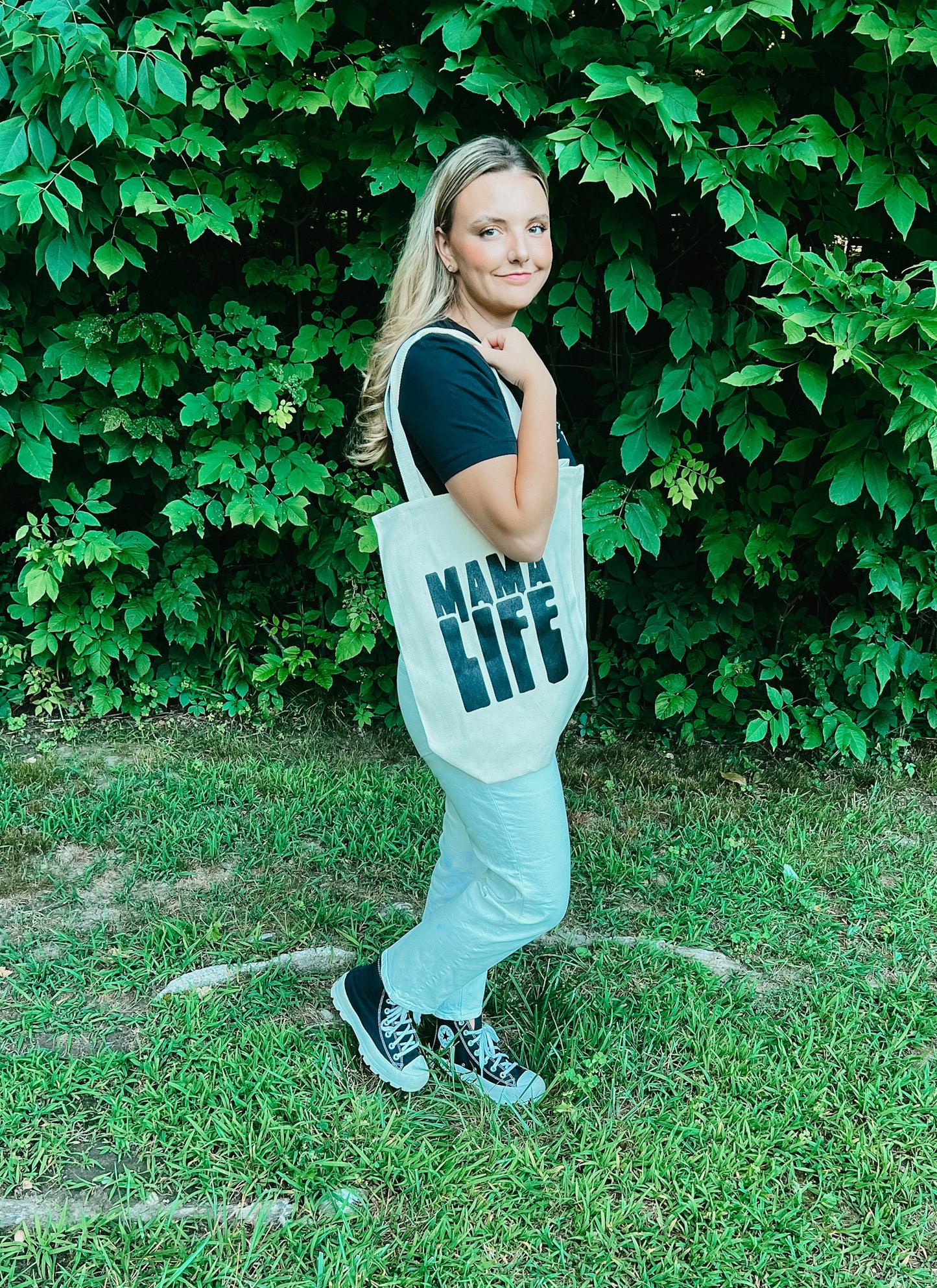 MAMA LIFE CANVAS BAG