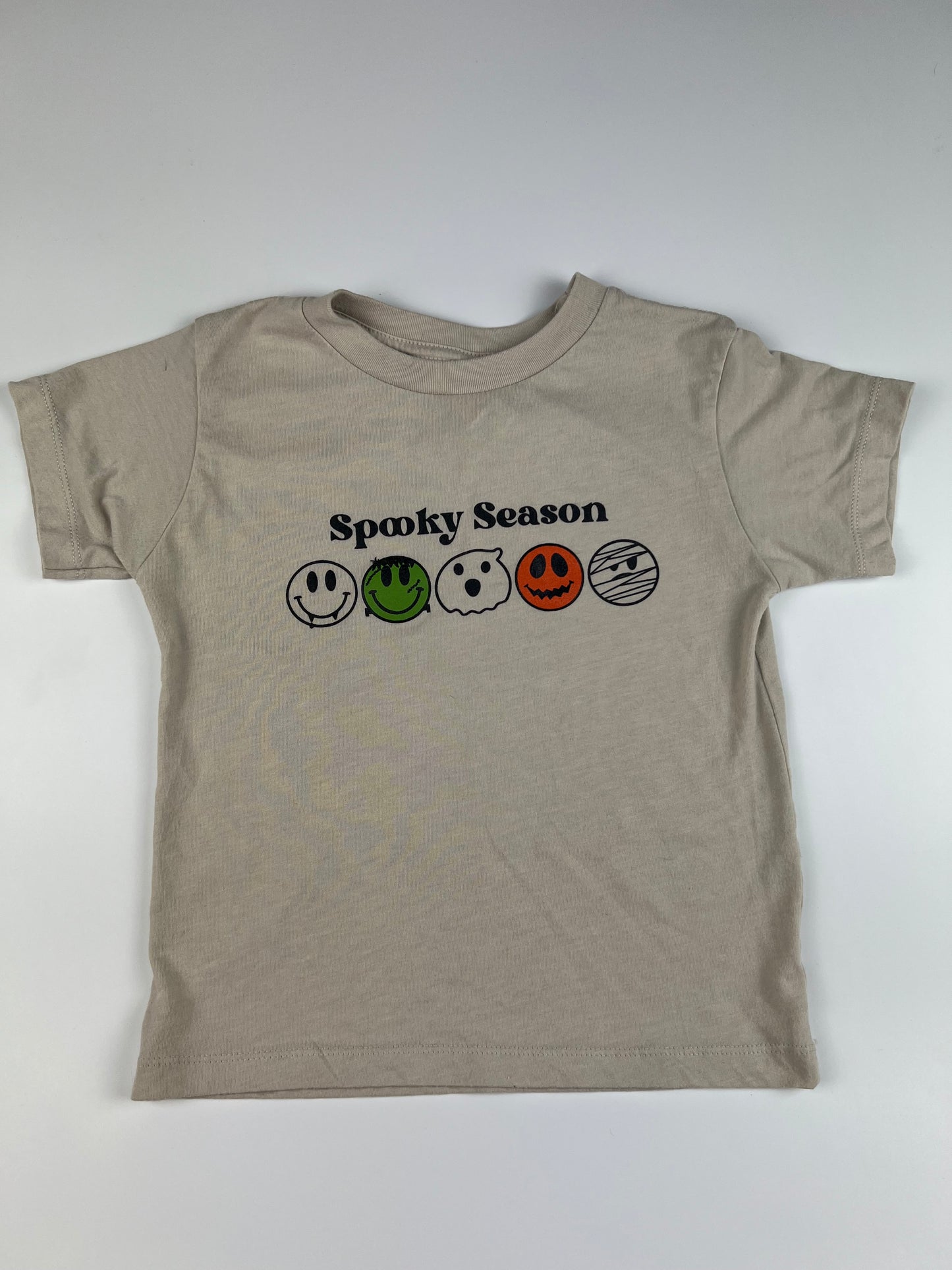 Spooky Season Toddler and Youth Short Sleeve Halloween Shirt