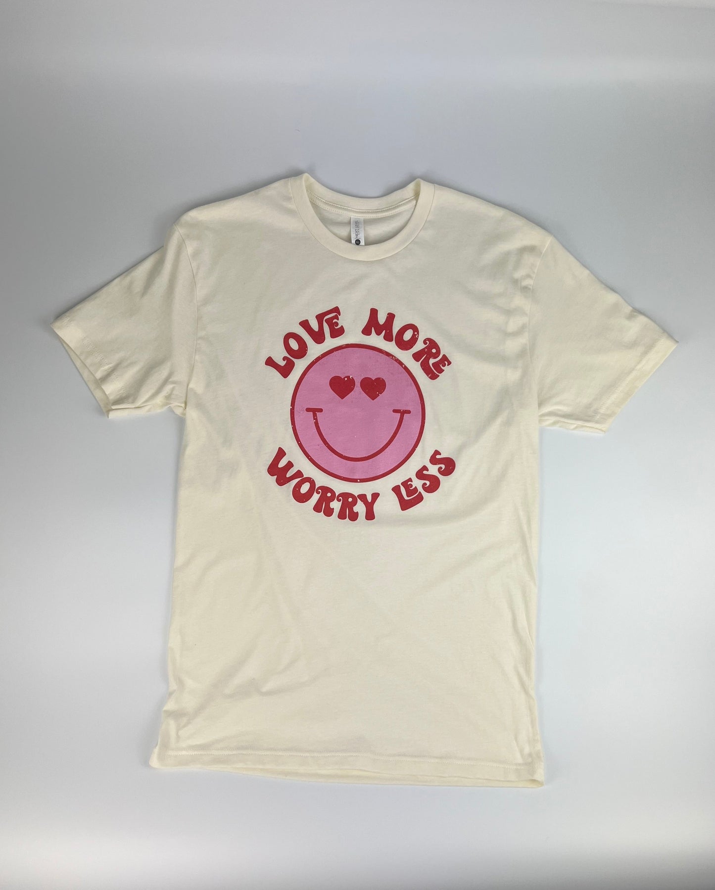 SALE- Love More Worry Less Short Sleeve