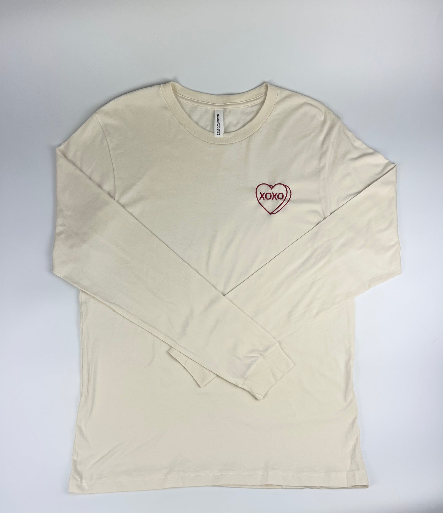 SALE- XOXO Embroidered Long Sleeve