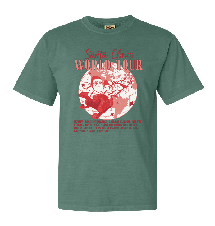 Santa World Tour Concert T-Shirt