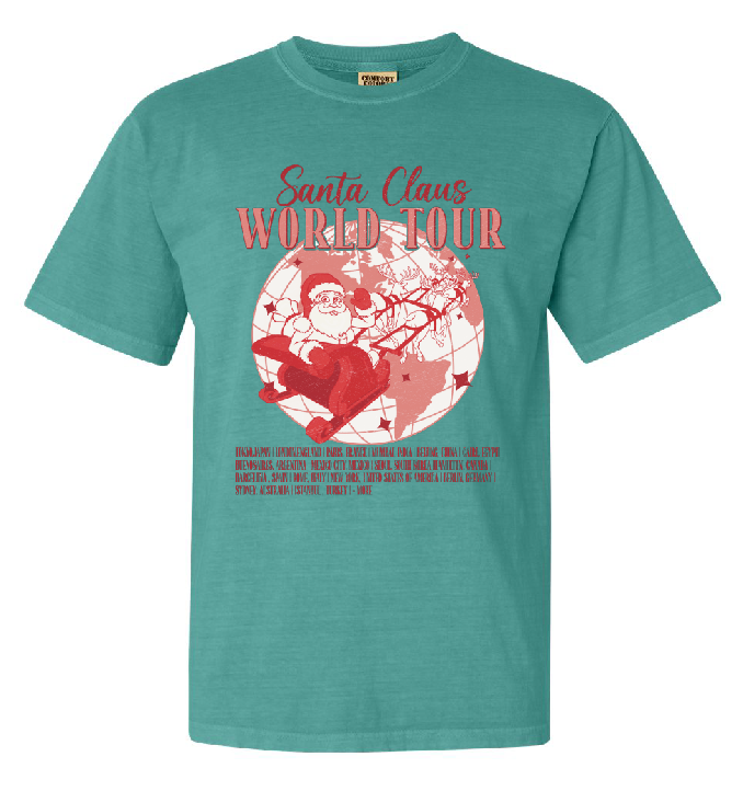 Santa World Tour Concert T-Shirt