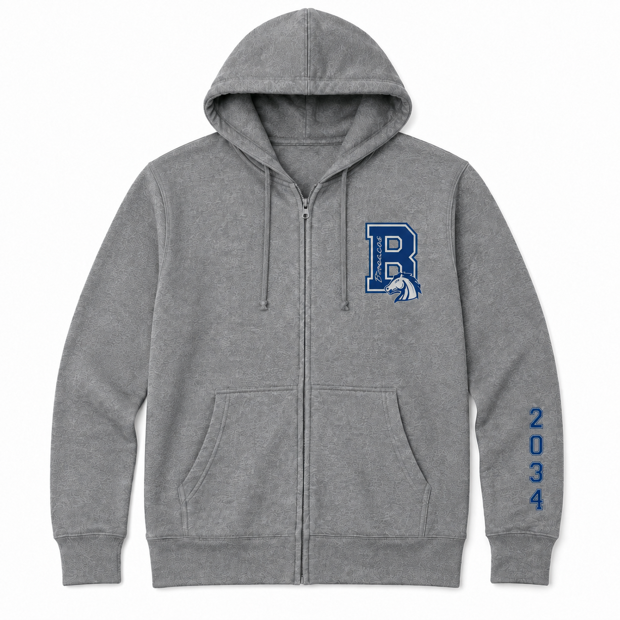 NBE Youth and Adult Zip-Up Sweatshirt