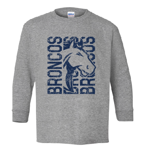 NBE Broncos Youth Long Sleeve