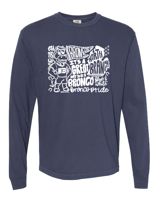 NBE Go Broncos Adult Long Sleeve