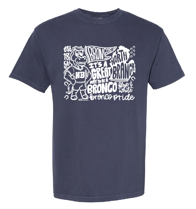 NBE Go Broncos Adult Short Sleeve