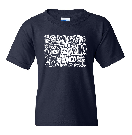 NBE Go Broncos Youth Short Sleeve
