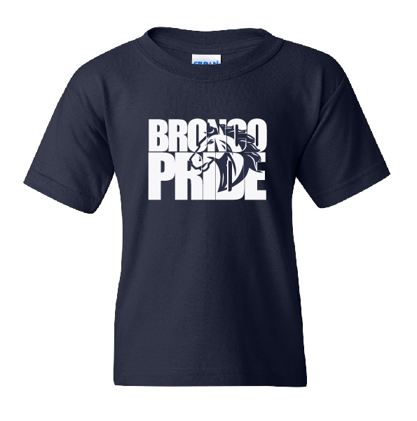 NB Elementary Bronco Pride Youth Short Sleeve