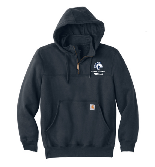 NB Youth Football Embroidered Carhartt 1/4 Zip