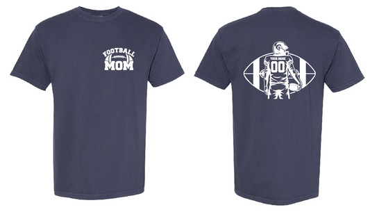 NB Youth Football Custom Football Mom Short or Long Sleeve