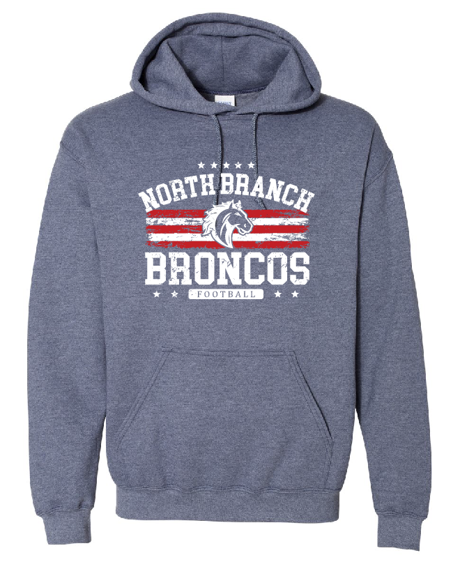 NB Youth Football 4th of July Parade Hooded Sweatshirt