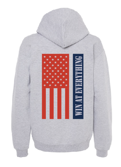 NB Youth Football New 4th of July Hooded Sweatshirt