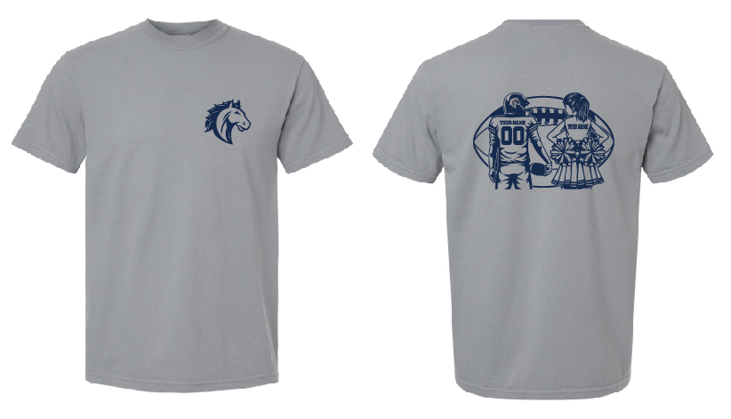 NB Youth Football Custom Football & Cheer Short or Long Sleeve