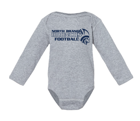 NB Youth Football Rabbit Skins Long Sleeve Body Suit