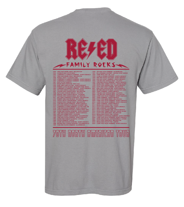 Reed Reunion Adult Short Sleeve