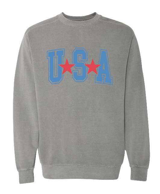 USA Adult Crewneck Sweatshirt