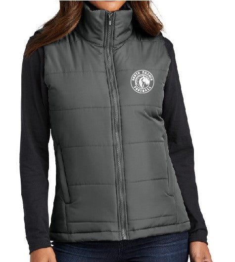 NB Youth Football Womens Puffer Vest