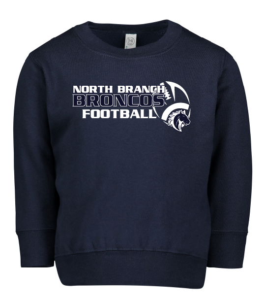 NB Youth Football Rabbit Skins Toddler Crewneck Sweatshirt