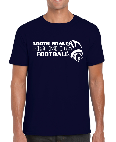 NB Youth Football Adult Gildan Short Sleeve