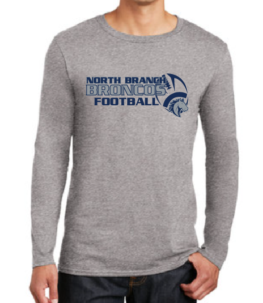 NB Youth Football Adult Gildan Long Sleeve