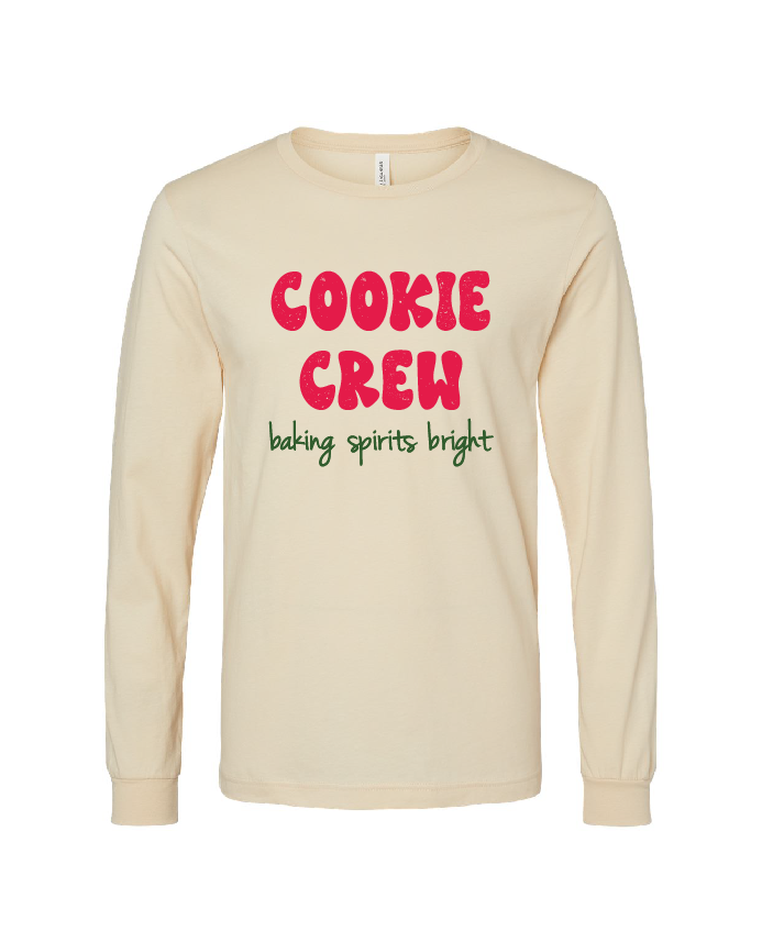 Cookie Crew Adult Short and Long Sleeve Shirt