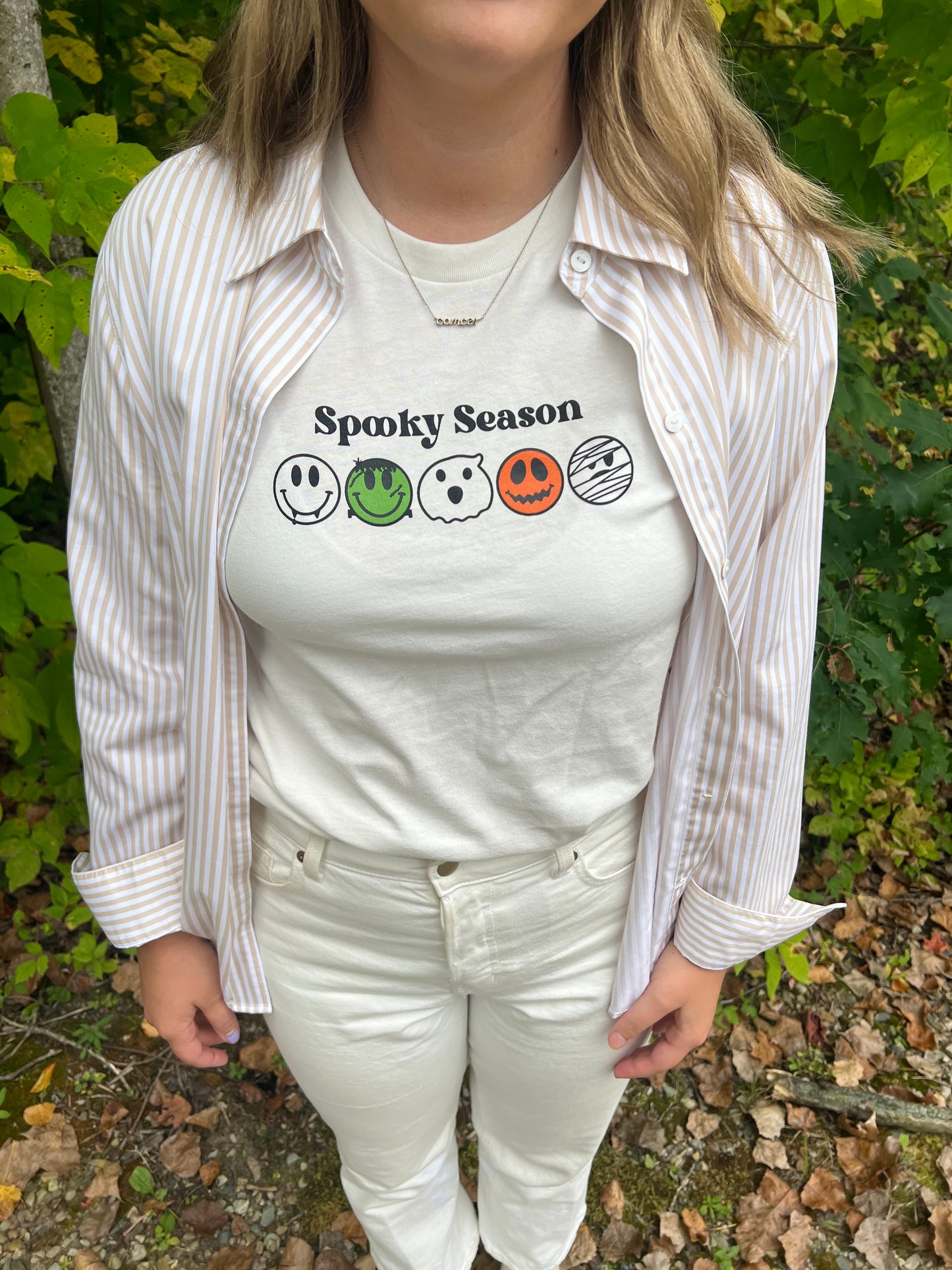 Spooky Season Adult Short Sleeve Shirt