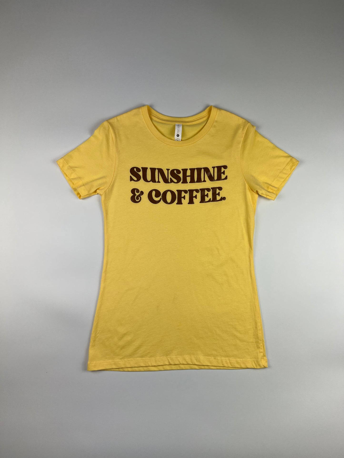 SUNSHINE AND COFFEE SHORT SLEEVE