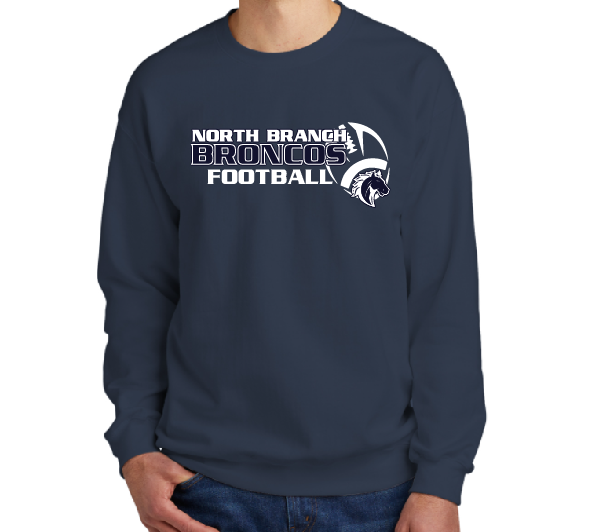 NB Youth Football Adult Gildan Crewneck Sweatshirt