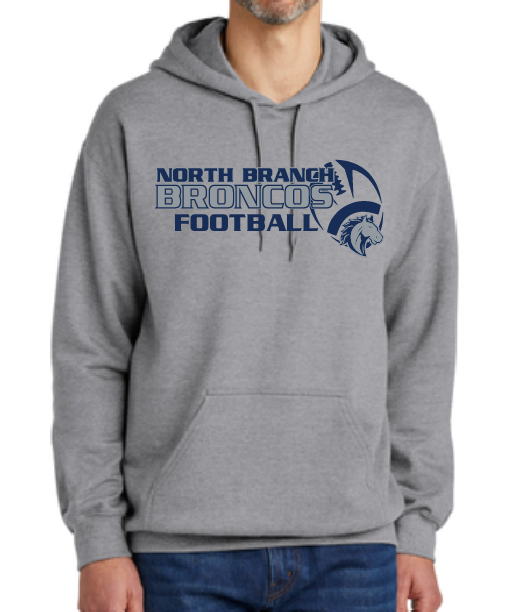 NB Youth Football Adult Gildan Hooded Sweatshirt